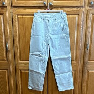 Old Navy Women's silver High Rise OG Loose Jeans